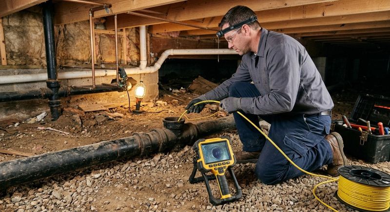 Drain Camera Inspection in Denver, CO