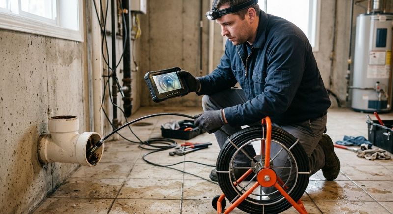 Drain Camera Inspection in Waldorf, MD