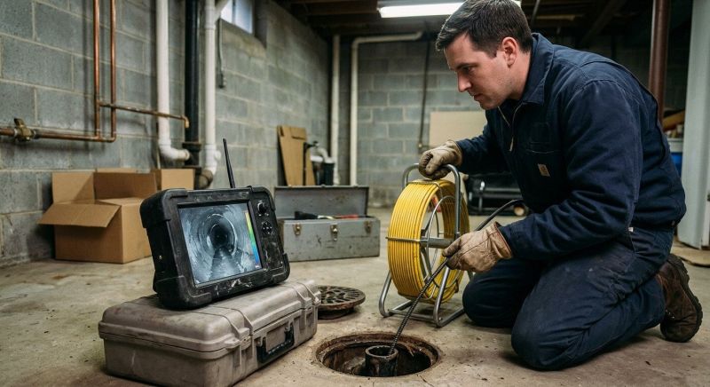 Drain Camera Inspection in Aurora, CO