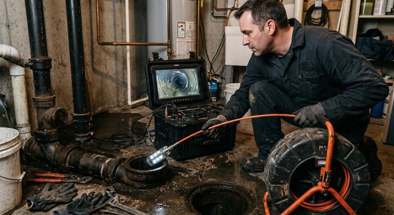 Drain Camera Inspection in Austin, TX
