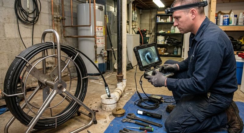 Plumbing Camera Service in Conroe, TX