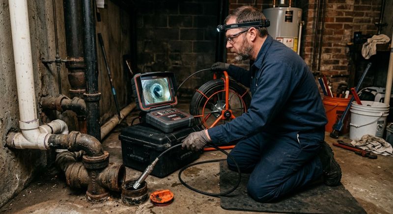 Sewer Drain Inspection Service in Marietta, GA