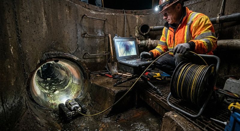 Sewer Line Camera Service in Naperville, IL