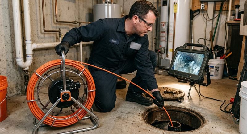 Sewer Scope Service in Katy, TX